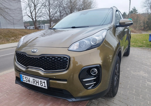 Kia Sportage cena 58000 przebieg: 113200, rok produkcji 2017 z Miastko małe 497